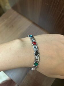 Colorful Crystal Accent Bracelet