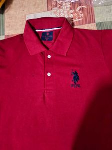 U.S. Polo Assn. Red  Shirt