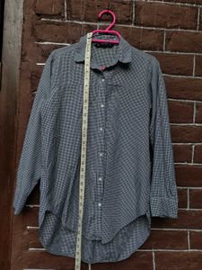ZARA Checkered Long Sleeve Shirt