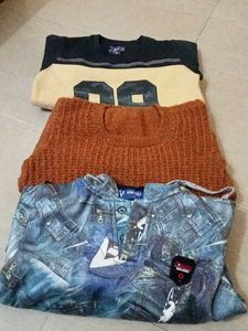 Boys Sweater Combo In 3