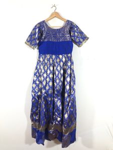 Navy Blue Ethnic Gown(Women’s)