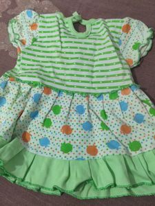 Pretty Frock For 3 Months Baby