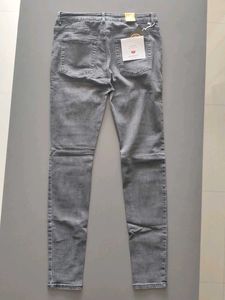 Grey Wash Denim Jeans