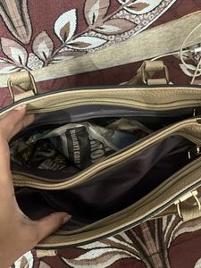Beige Handbag
