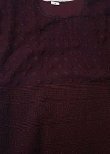 Elegant Maroon Kurta