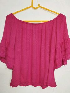 Off Shoulder Crop Top For Women&#39;s