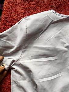 Elegant Button-Down V neck crop shirt ❤️