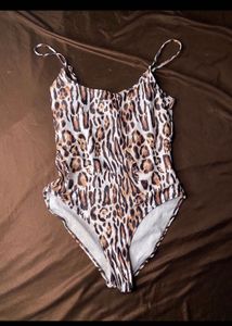 leopard print imported bodysuit