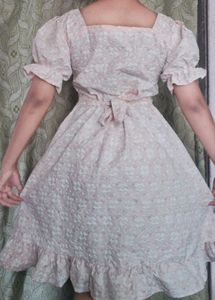 Pinteresty Square Neck Dress
