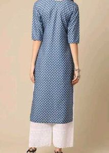 Printed Blue Kurti