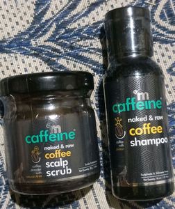 m caffeine 2 hair masks, 1 hair scrub and 1 shampo + 3 mamaearth onion hair conditiners