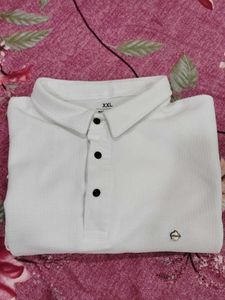 White Polo Shirt - XXL