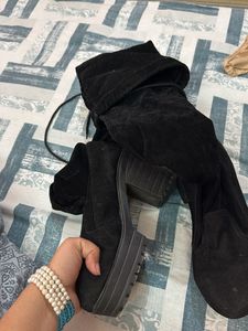 Black Platform Boots