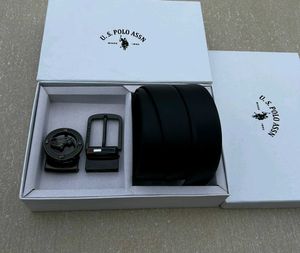 Us Polo Belt With 2 Buckle