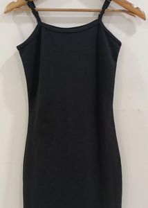 Black one Piece With Adjustable Straps (Woman)