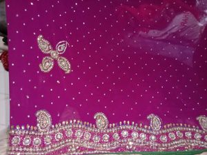 Beautiful Embroidery Saree 😍