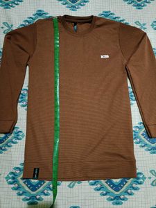 Textured Long Sleeve T-shirt