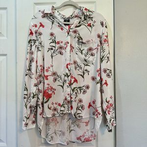 George Imported Rayon Floral Print Top