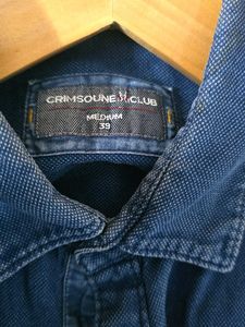 Pull&amp;Bear Denim Button-Down Shirt