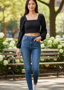 Crop Top - Long Sleeve