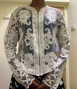 Lace White Jacket