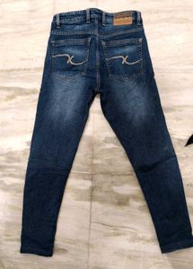 Dark Blue Denim Jeans