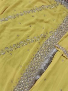 Yellow Embroidered Kurta Set