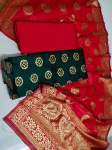 Banarasi Silk dress material
