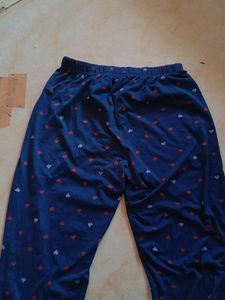 Navy Blue Printed Suit Sold