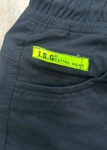 Jet Black Cargo Pants