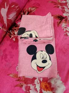 Bed Sheet With 4 Pillow Cover