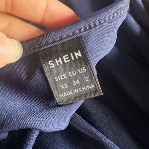 Blue Shein Top