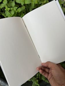 Pink Floral Notebook (unruled)