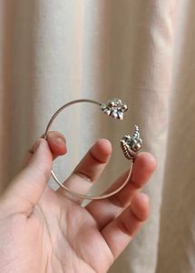 Silver Tone Bangle