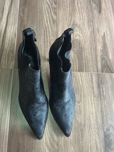 Zara Heeled Ankle Boots