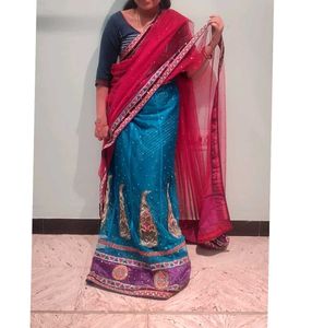 Grand Netted Saree