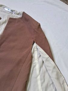 Brown Open Front Jacket✨️