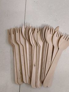 Wooden Spoon Art Set - 40 Pieces