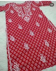 Cotton Chikankari Kurta