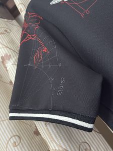 Graphic Print Polo Shirt