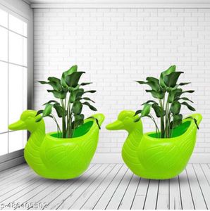 Duck-Shaped Flower Pot