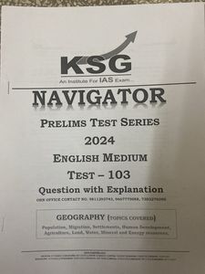 Combo- Test series/UPSC book/Atlas/Maps/geonotes