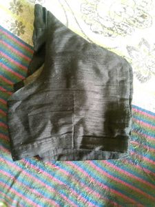 Black Stitches Blouse