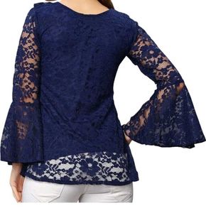 Casual Flared Sleeve, Bell Sleeve Lace