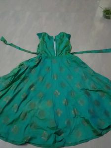 Girls Green Dress