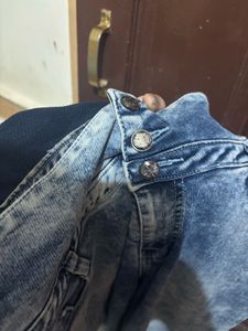 Acid Wash Denim Jeans