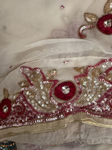 Elegant Embroidered Saree