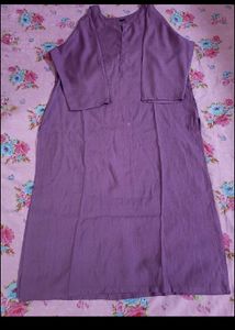 Kurta Pent Dupatta Lavender