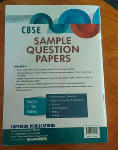 CBSE Sample Question Papers Social Science Class10