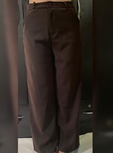 Brown Wide Leg Trousers